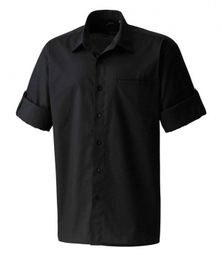 Premier PR206 Roll Sleeve Poplin Shirt